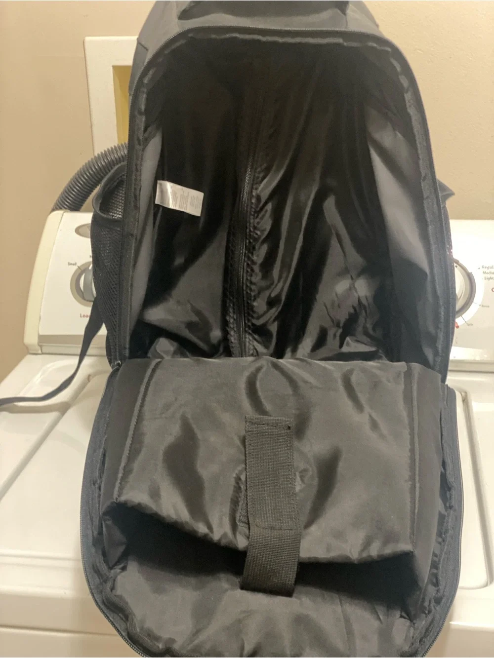 Nike Black Backpack with Embroidered Swoosh